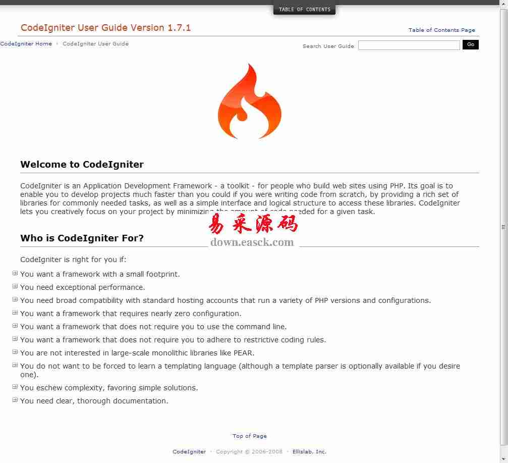 CodeIgniter v3.1.0