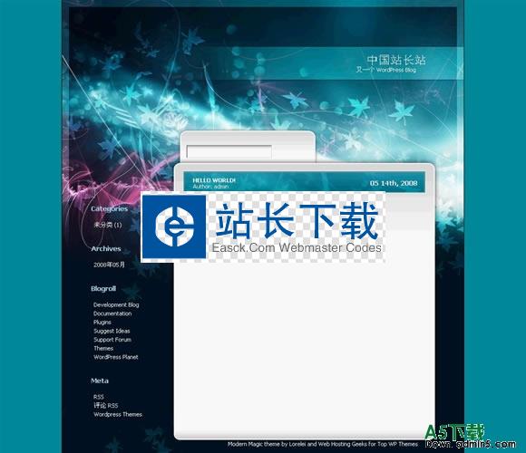 wordpress ModernMagic模板